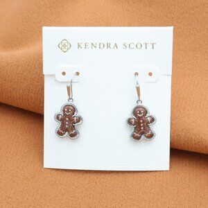 Kendra Scott | Gingerbread - Silver Drop Earrings